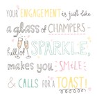 prodo you engagement is just like a glass of champers